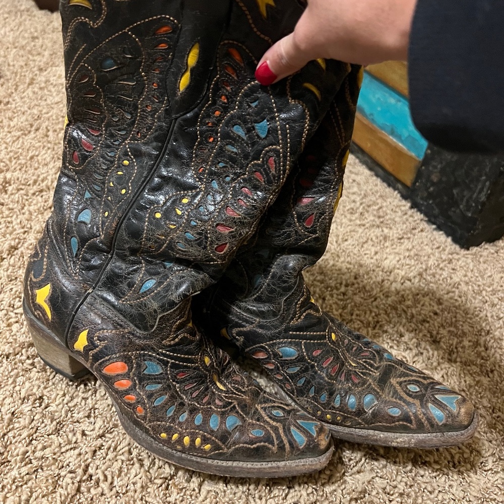 Corral Boots - Butterfly
